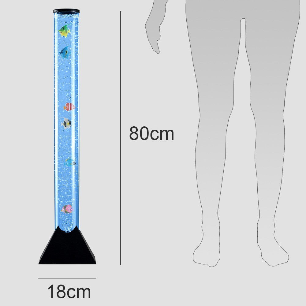 LED Bubble Lamp Novelty Light Colour Changing Tower Tube Sensory RGB Lighting